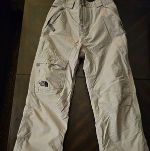 NorthFace Tan Youth Large Snowboard Ski Pants
